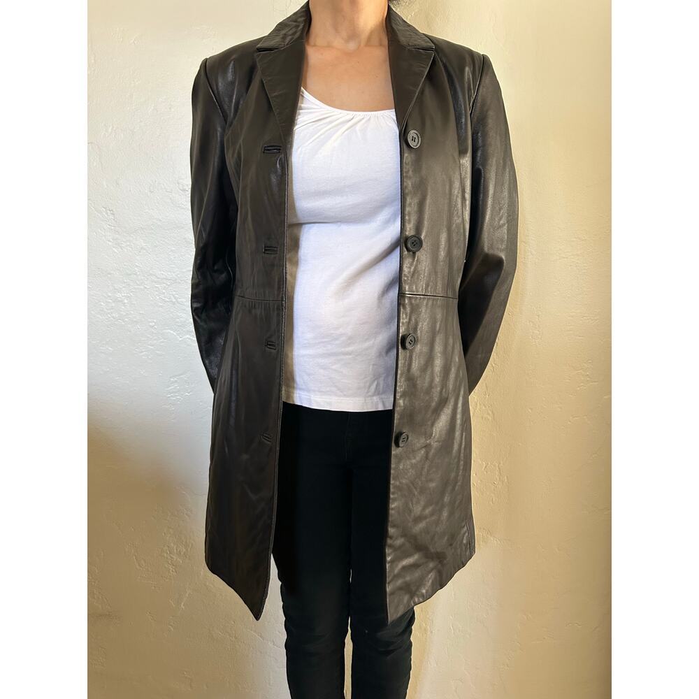 Zsazz Black Leather Jacket